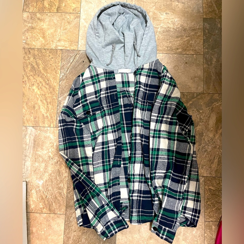 Plaid flannel medium